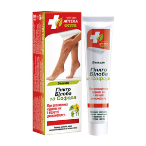 Бальзам для тела БИОКОН Дежурная Аптека Гинкго билоба и Софора 50 г
