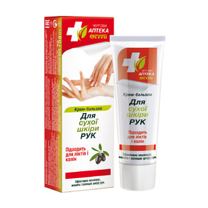 Крем-бальзам для рук БИОКОН Дежурная Аптека питательный для сухой кожи 75 г