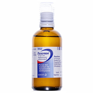 Лазолван р-р д/инг. и перор. прим. 15мг/2мл фл. 100мл