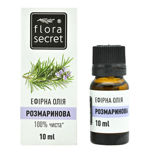 Олія FLORA SECRET (Флора Сікрет) Розмаринова ефірна 10 мл