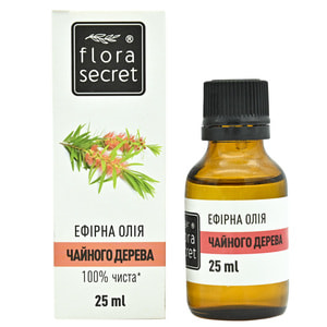 Масло FLORA SECRET (Флора Сикрет) Чайного дерева эфирное 25 мл
