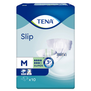 Подгузники для взрослых TENA (Тена) Slip Super Medium (Слип Супер Медиум) размер 2 10 шт NEW