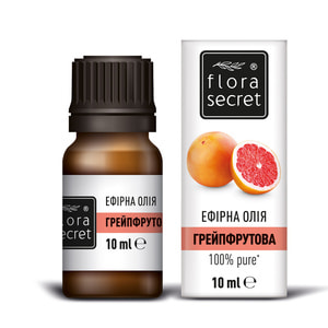 Олія FLORA SECRET (Флора Сікрет) Грейпфрутова ефірна 10 мл