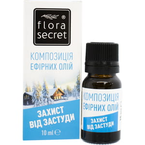 Композиция эфирных масел FLORA SECRET (Флора Сикрет) Защита от простуды 10 мл