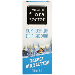 Композиция эфирных масел FLORA SECRET (Флора Сикрет) Защита от простуды 10 мл