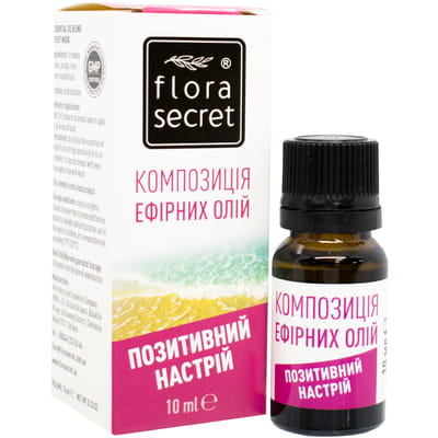 Композиція ефірних олій FLORA SECRET (Флора Сікрет) Позитивний настрій 10 мл