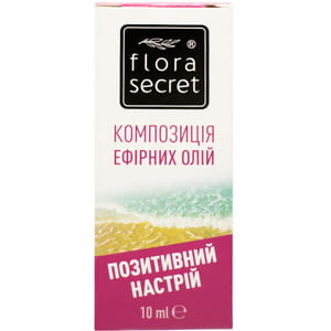 Композиция эфирных масел FLORA SECRET (Флора Сикрет) Позитивное настроение 10 мл