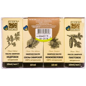 Набор масел FLORA SECRET (Флора Сикрет) для сауны Хвойный