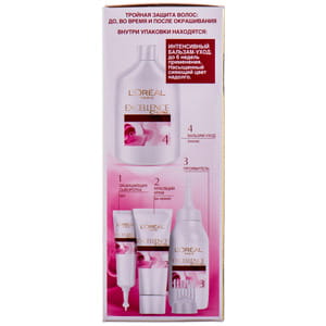 Крем-краска для волос L’OREAL PARIS (Лореаль) Excellence Creme стойкая оттенок 10.21 Светло-светло-русый перламутровый осветляющий