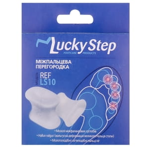 Перегородка міжпальцева LUCKY STEP гелева модель LS10 розмір 3 пара