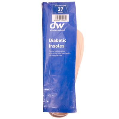 Стельки ортопедические DIAWIN (Диавин) для диабетической стопы размер 37 1 пара