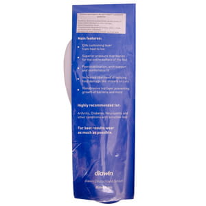 Стельки ортопедические DIAWIN (Диавин) для диабетической стопы размер 39 1 пара