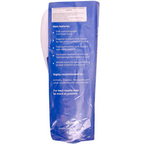 Стельки ортопедические DIAWIN (Диавин) для диабетической стопы размер 45 1 пара