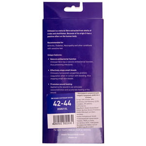 Носки ортопедические (диабетические) DIAWIN (Диавин) Chitosan с хитозана для людей с диабетом размер L (42-44) цвет khaki хаки 1 пара