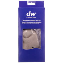 Носки ортопедические (диабетические) DIAWIN (Диавин) Chitosan с хитозана для людей с диабетом размер S (36-38) цвет khaki хаки 1 пара