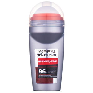 Дезодорант-антиперспирант роликовый для тела L’OREAL Paris (Лореаль Париж) Men Expert для мужчин Непобедимый 50 мл