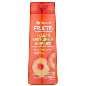 Шампунь GARNIER Fructis (Гарньер Фруктіс) Гудбай посічені кінчики для посіченого та пошкодженного волосся 400 мл