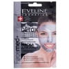 Маска для лица EVELINE (Эвелин) Facemed+ для жирной и комбинированной кожи очищающая металлическая Pure Detox 3 в 1 2 по 5 мл