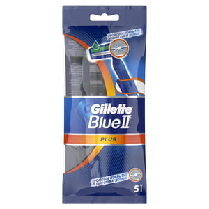 Станок для бритья GILLETTE Blue 2 (Жиллет Блу 2) Plus (Плюс) одноразовый 5 шт