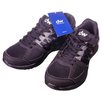 Обувь ортопедическая (кроссовки диабетические) DIAWIN (Диавин) Classic (Классик) размер L 38 (104 mm) полнота wide цвет pure black 1 пара