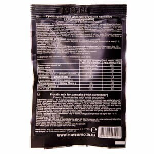 Смесь протеиновая POWER PRO (Павер про) Healthy Meal для приготовления панкейков с клубникой и белым шоколадом 40 г